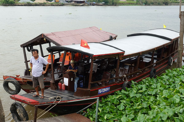 Tagestour Mekong Delta und Cai Be Floating Market Boot 1
