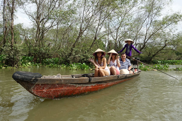 Tagestour Mekong Delta und Cai Be Floating Market Sampanfahrt 2