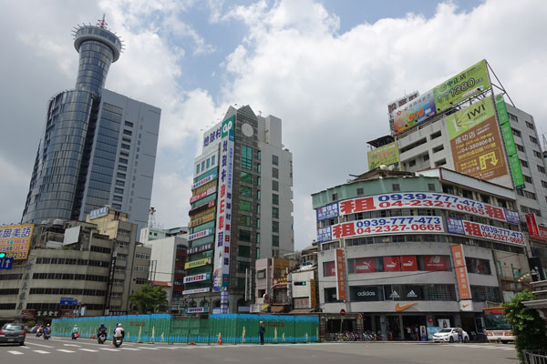 Taichung Sehenswürdigkeiten Stadtbild 1