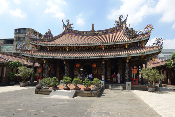 Taipei Sehenswürdigkeiten Dalongdong Baoan Tempel 1