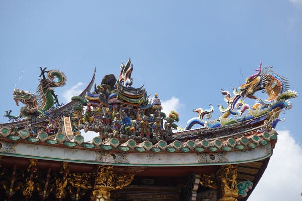 Taipei Sehenswürdigkeiten Dalongdong Baoan Tempel 2