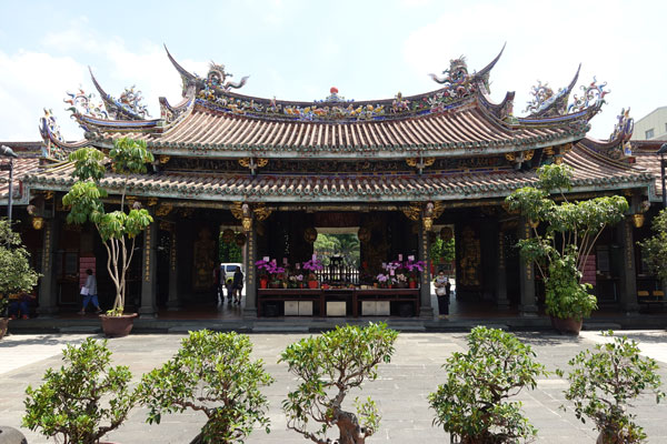 Taipei Sehenswürdigkeiten Dalongdong Baoan Tempel 3