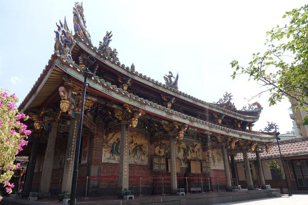Taipei Sehenswürdigkeiten Dalongdong Baoan Tempel 5