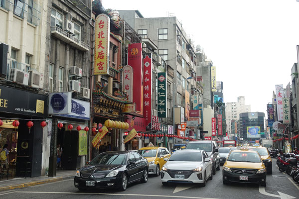 Taipei Sehenswürdigkeiten Stadtbild 1