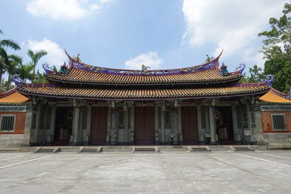 Taipei Sehenswürdigkeiten Taipai Confuzius Tempel 1