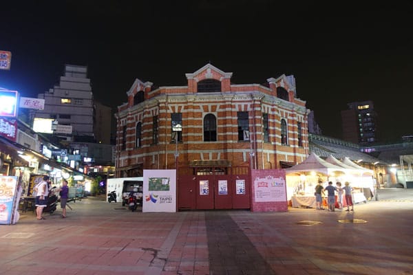 Taipei Sehenswürdigkeiten Ximen Red House