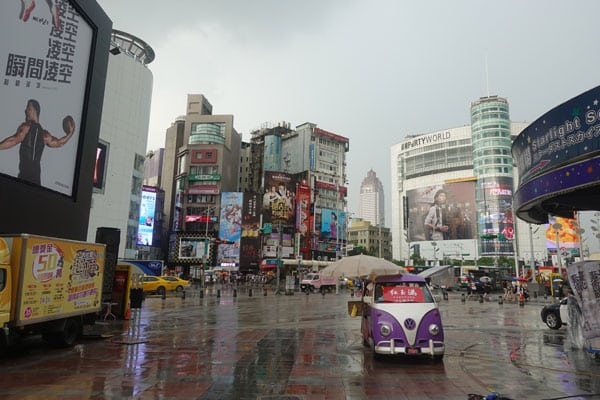 Taipei Sehenswürdigkeiten Ximen Shoppingviertel 4