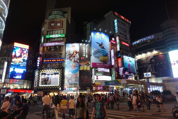 Taipei Sehenswürdigkeiten Ximen Shoppingviertel 6