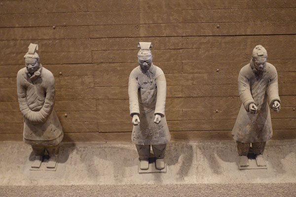 Terrakotta Armee Xi an Mausoleum erster Kaiser Qin Dynastie weiterer Pit Ausgrabungen 2