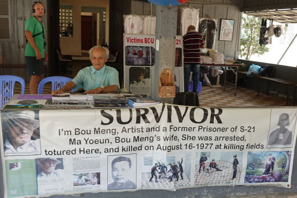 Tuol Sleng Museum Sicherheitsgefängnis S 21 Überlebender