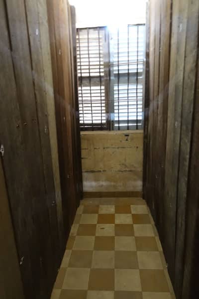 Tuol Sleng Museum Sicherheitsgefängnis S 21 Zelle 1