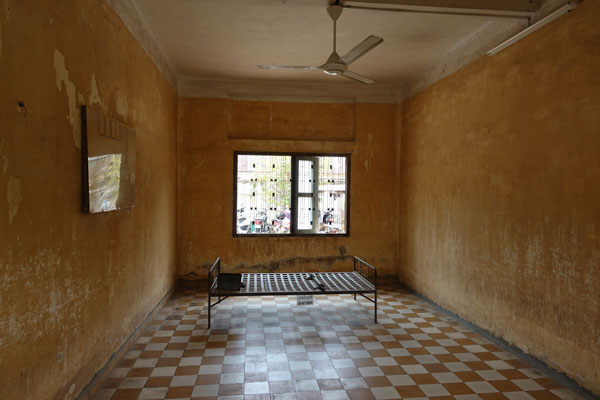 Tuol Sleng Museum Sicherheitsgefängnis S 21 Zelle