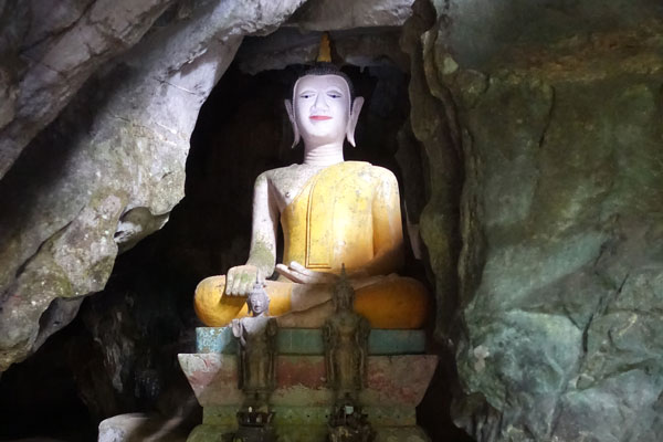 Vang Vieng Höhle Tham Hoi 1