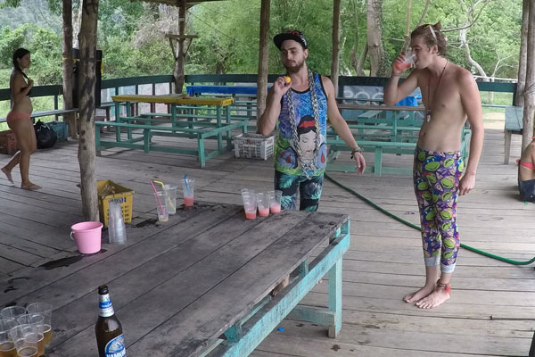 Vang Vieng Tubing Bars 1