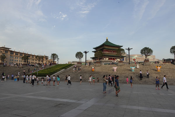 Xi An Sehenswürdigkeiten Bell Tower Glockenturm 2