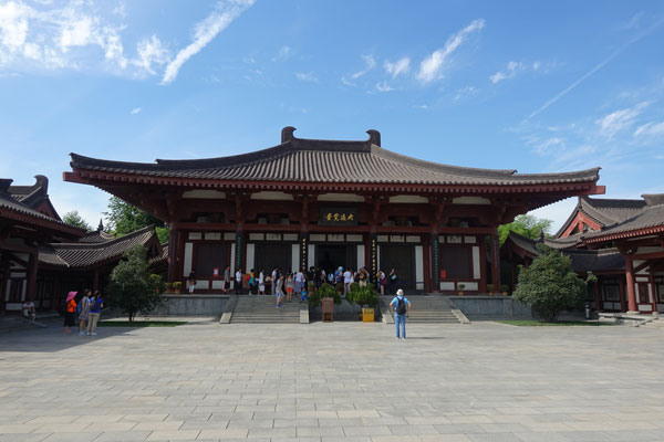 Xi An Sehenswürdigkeiten Big Wild Goose Pagoda Große Wildgans Pagode 4