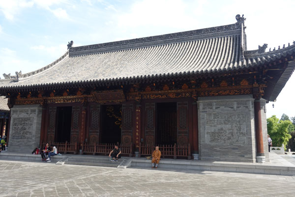 Xi An Sehenswürdigkeiten Big Wild Goose Pagoda Große Wildgans Pagode 6