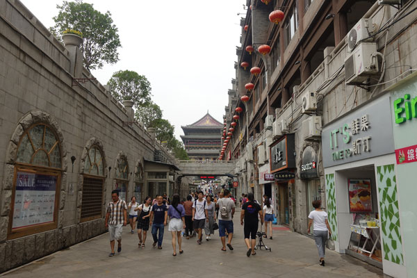 Xi An Sehenswürdigkeiten Drum Tower Trommelturm 2