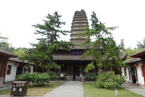 Xian Sehenswürdigkeiten Little Wild Goose Pagoda 1