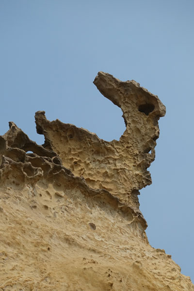 Marine Bird Rock Yehliu Geopark Tagesausflug von Taipeh Figuren dritter Abschnitt Marine Bird Rock