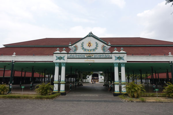 Yogyakarta Sehenswürdigkeiten Kraton Sultanspalast 1